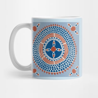 African Tribal Sunflowers Mug